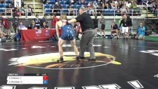 Junior FS 145 Round of 128 - Kendall Coleman (IL) vs. Kasper McIntosh (IN)