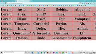 How To Create HTML/CSS Styling Table Design For Online - 18 / Animation Effect / Ari Institute