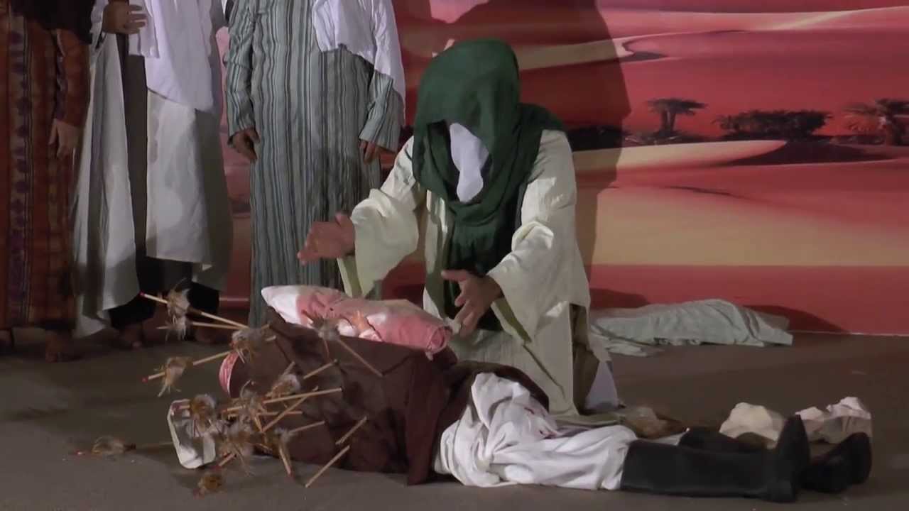 مسرحية يوم الدفن محرم 1435 هـ حسينية الاوحد