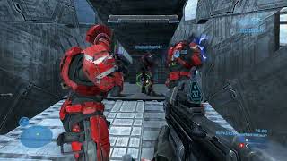 Halo Reach Custom Game Browser: Spaceship War Invasion Gameplay (No Commentary)