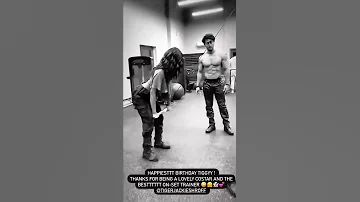 Tiger Shroff And Kriti Sanon Workout For Ganapath Part 1 