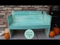 How to build a bench out of an old Door | DIY Bench | Jami Ray Vintage
