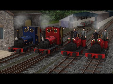 [Slate Track Simulations] The Bala Lake Railway & Quarry Hunslets Pack (Preview 1).