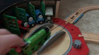 Henrys Forest Thomas Wooden Railway Remake Happy Thanksgiving