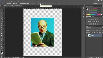 How to Align Image to the Center of Canvas in Photoshop CS6
