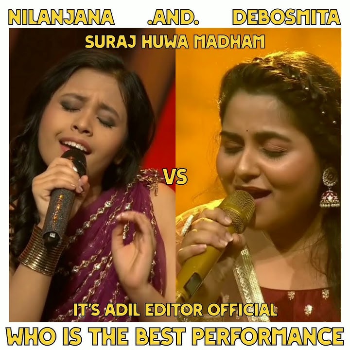 Suraj Hua Maddham song cover by Nilanjana v/s Debosmita #shorts #viral #short #itsadileditorofficial