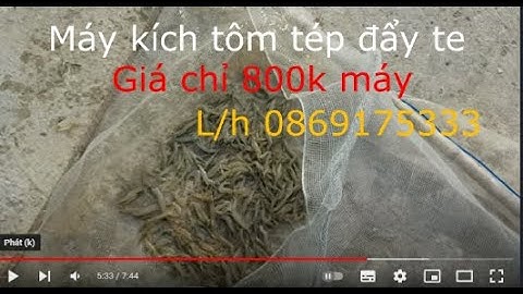 máy kích tôm tép đẩy xiên,đẩy te đi bộ l/h 0869175333