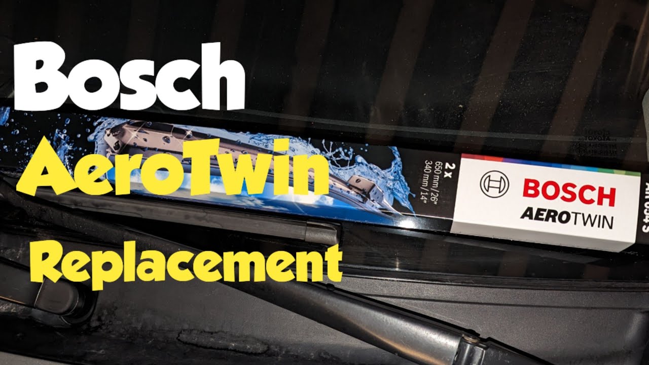 How to change Bosch aerotwin wiperblades #aerotwin #wiperblades #bosch 