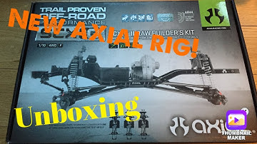 Axial Raw builders kit | Scx10 ii | Unboxing