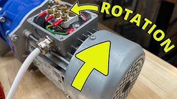 Waarom veranderen driefasemotoren van richting als de fasen worden verwisseld?