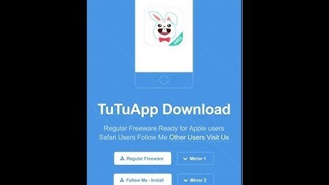 Tutuapp download within Two Clicks