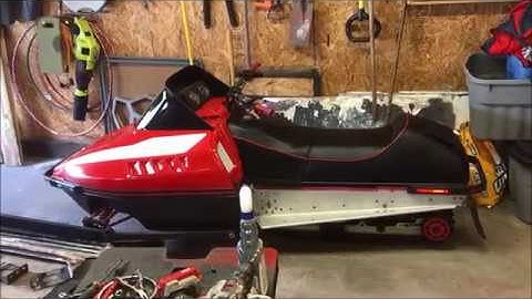 Polaris XCR 440 Project Sled - Donor Disassembly