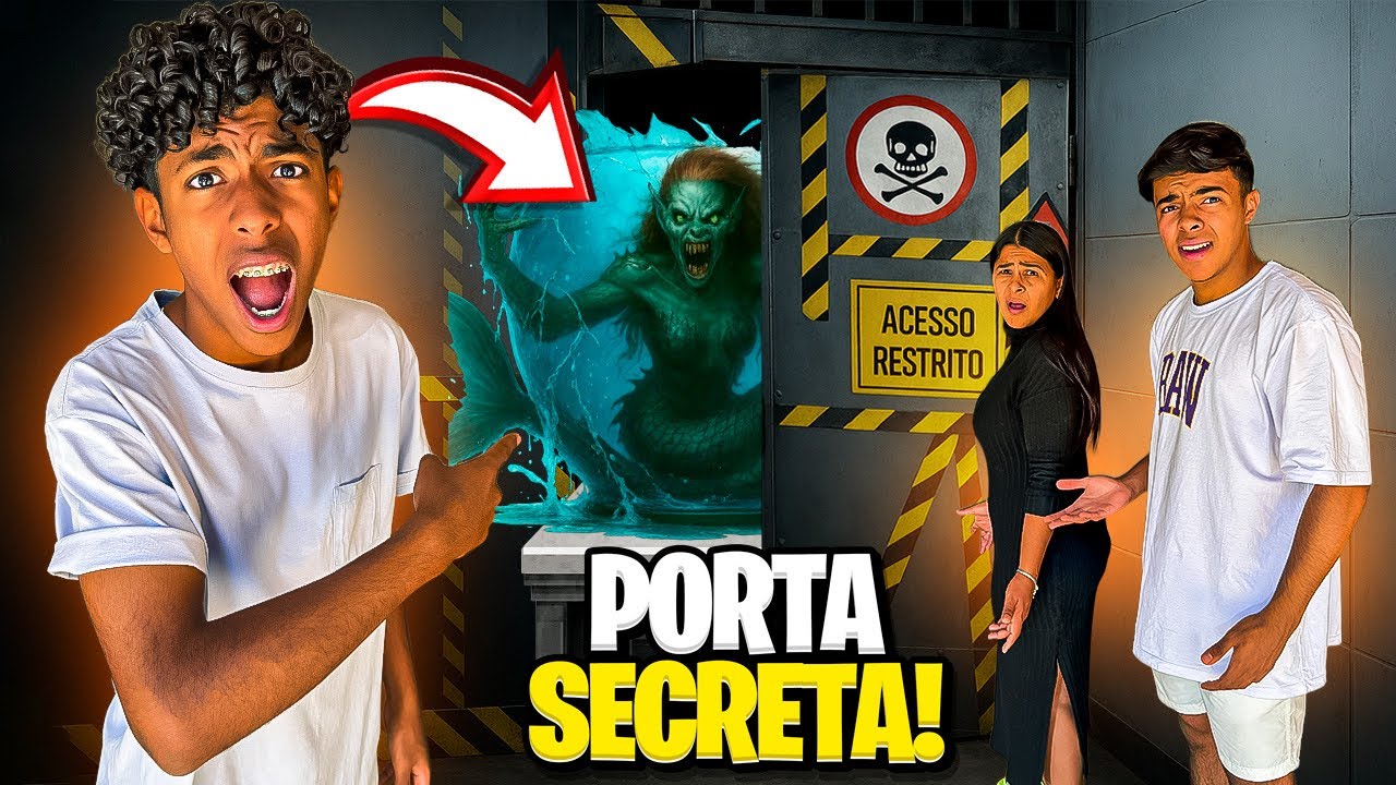 ELES ABRIRAM A PORTA E DESCOBRIRAM A SEREIA DA DEEP WEB!