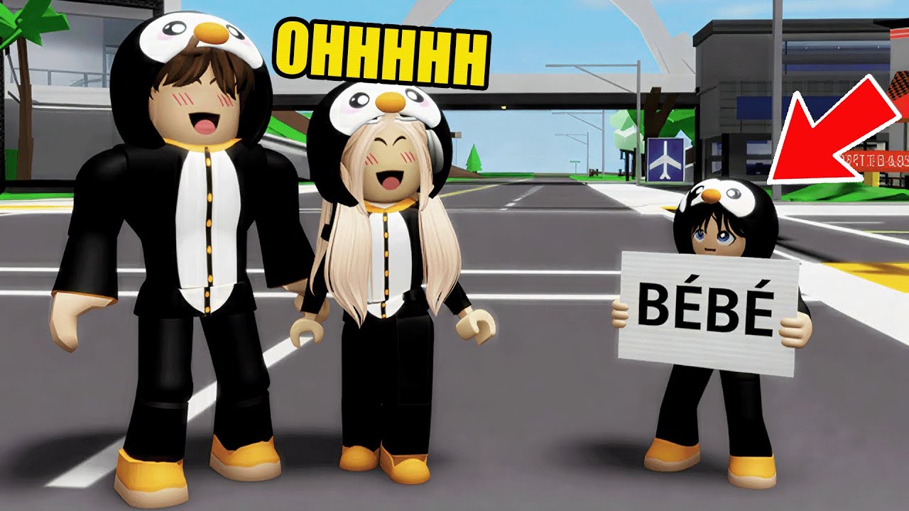 J'AI COPIÉ LA TENUE DES COUPLES EN BÉBÉ SUR BROOKHAVEN ! ROBLOX