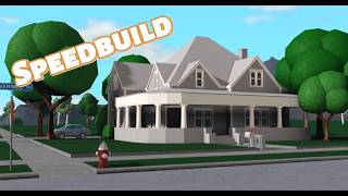 Cozy Bloxburg speed build