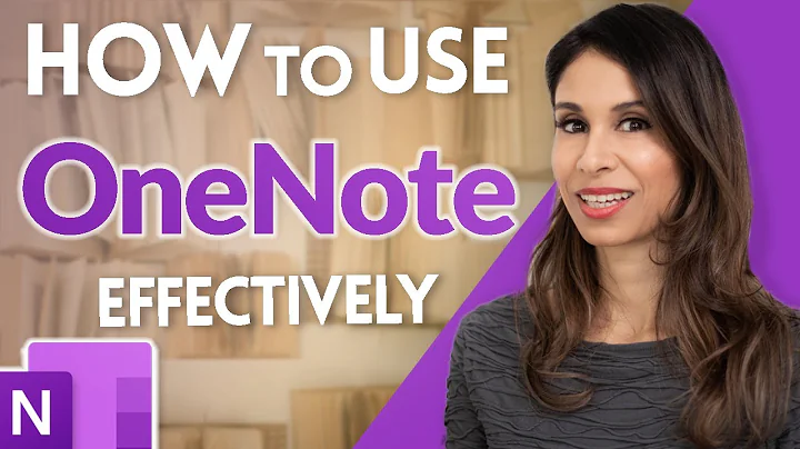 Utilisez OneNote avec efficacité (Restez organisé sans effort !)