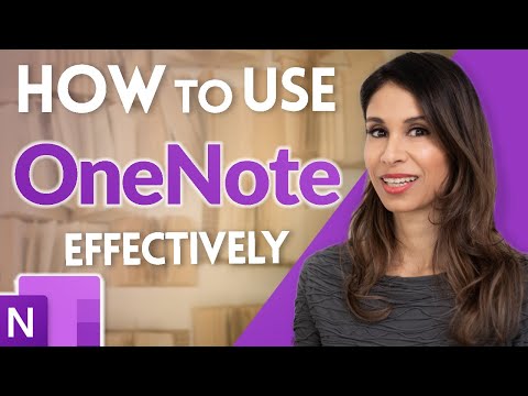 How to Use OneNote Effectively (Stay organized with little effort!)