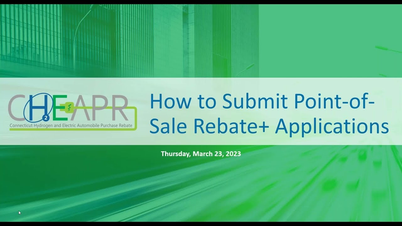 CHEAPR How To Submit Point Of Sale Rebate Applications YouTube