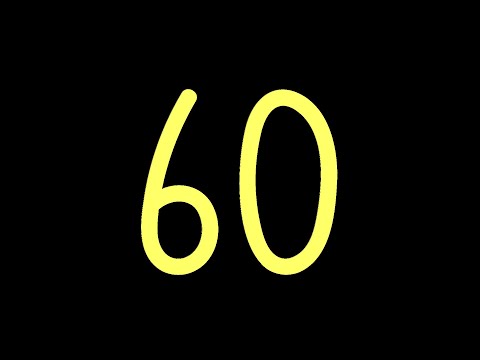 Unmellow Yellow Countdown Timer -60 seconds