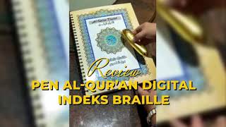 Review and how to use the digital Braille Quran || Alhira Technologies
