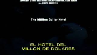 Cierre Vhs The Million Dollar Hotel 2001 Argentina