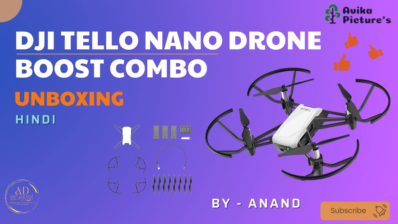 DJI TELLO DRONE BOOST COMBO UNBOXING IN HINDI I BEST LOW COST DRONE