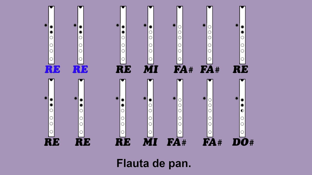 Flauta de pan. Flauta quena. - YouTube