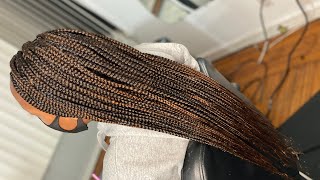 Full Traditional Box Braids ONLY 3 Hours Start to Finish