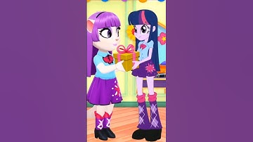 🥰 Equestrian Girls Twilight Sparkle Cosplay! #mytalkingangela2 #shorts #viral #twilightsparkle