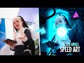 How I made Fallen Angel Photo Edit In Affinity Photo - SPEED ART