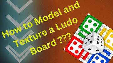 Ludo Board Modeling and Texturing in Autodesk Maya 2023
