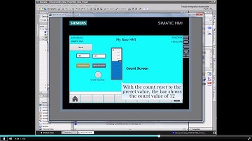 HMI - Insert & Configure A Bar Graph Into An Hmi Screen  1