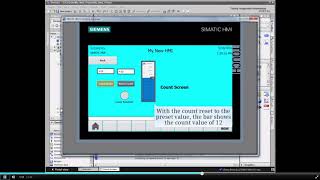HMI - Insert & Configure A Bar Graph Into An Hmi Screen  1