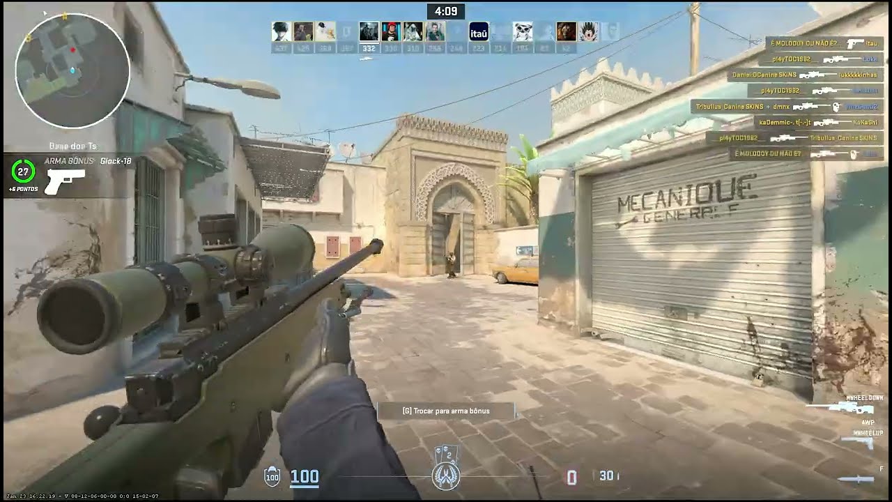 CS2 AWP deathmatch - Dust 2