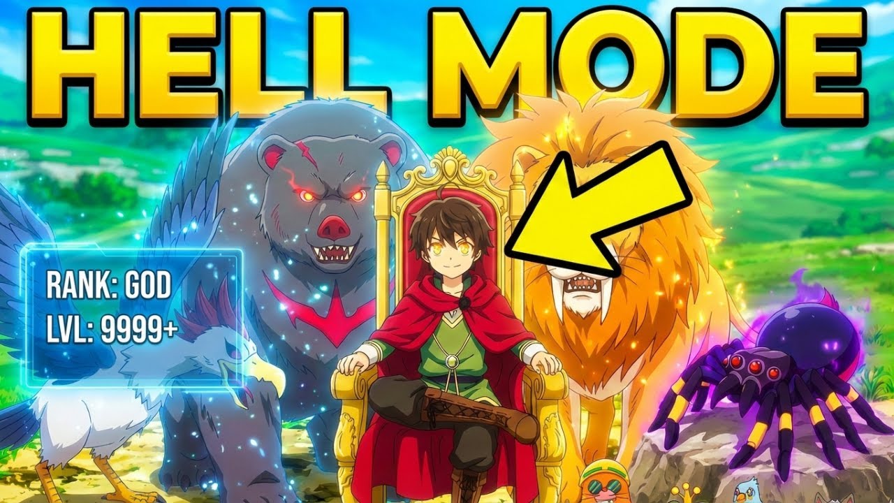 He Chose the World's Hardest Difficulty and Became a Level 9999