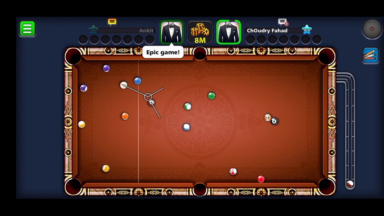 Best trick to win every match in 8 ball pool.. Watch the full video