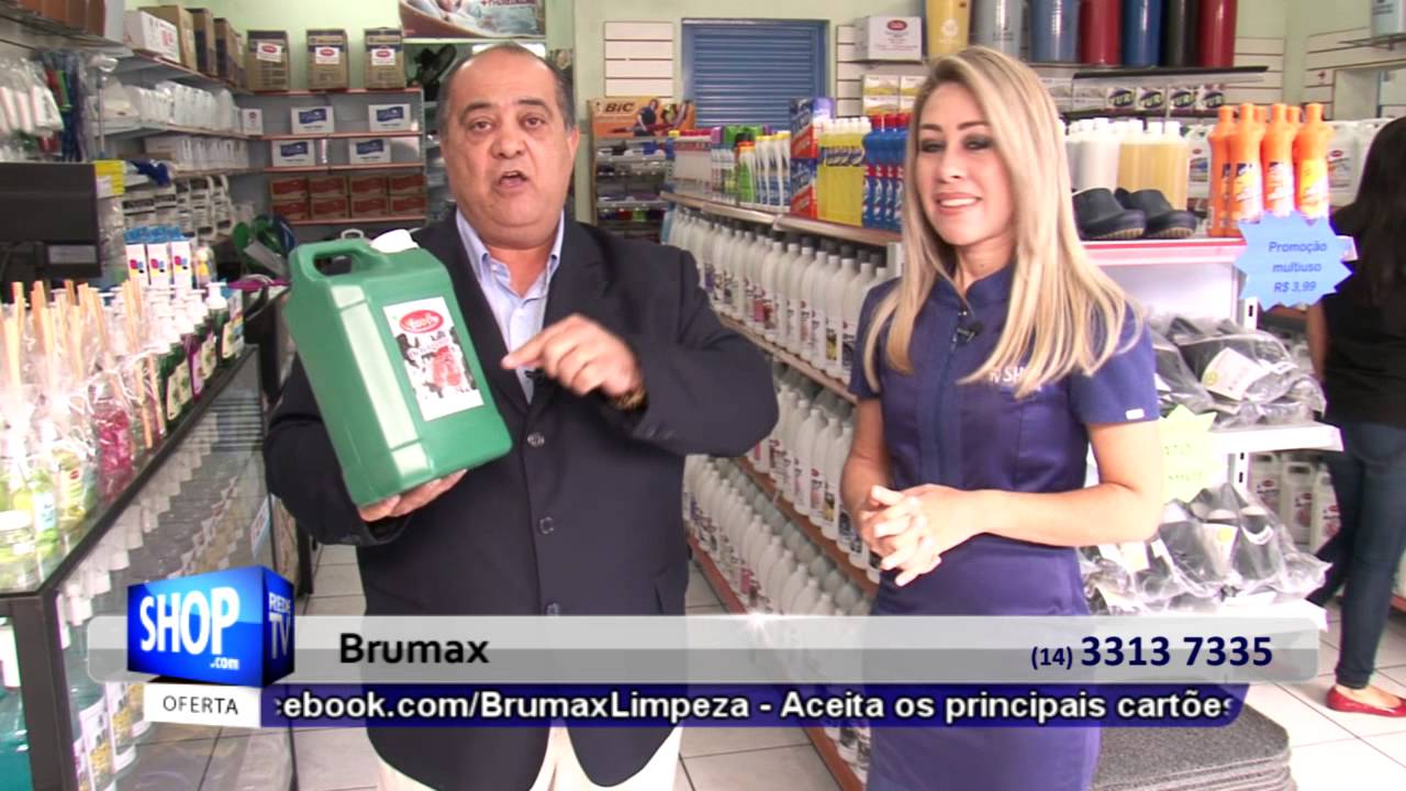 Brumax PRODUTOS DE LIMPEZA EM BAURU - BRUMAX - S 41 - YouTube