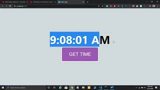 #32  Create a Digital Clock using React JS in Hindi   React Mini Project