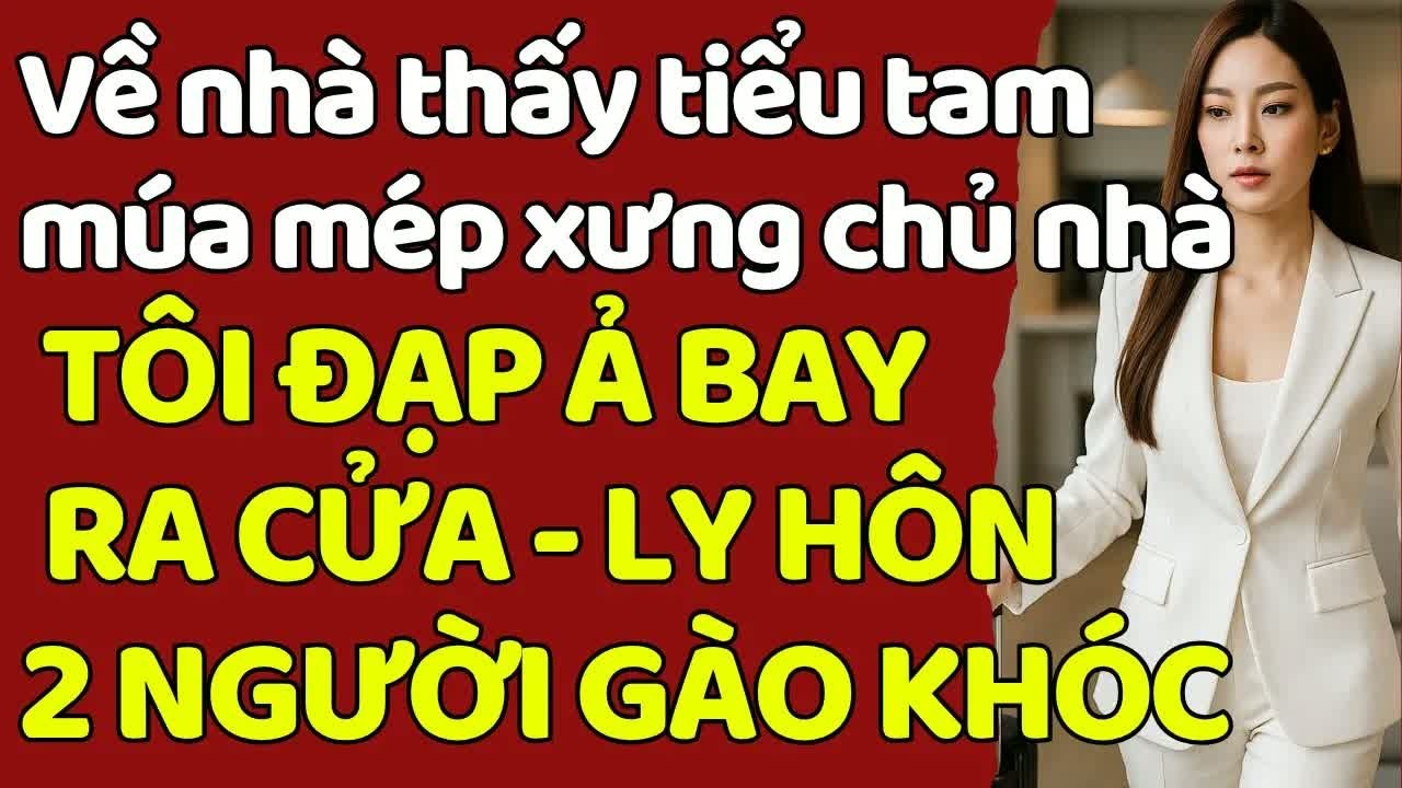 Về nhà thấy anh mua quà cho nhân tình tôi chỉ một câu nói khiến hai người gào khóc