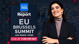 Europe's crucial summit: Ukraine, China trade & the EU budget | LIVE