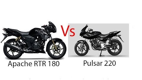 Apache 180 vs Pulsar 220- Drag Race (Read description)