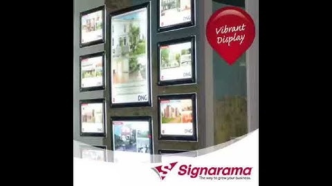 Lite Pocket Auctioneer Window Displays