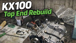 2014-2021 Kawasaki KX100 Top End Rebuild + Port Timing (2-Stroke Engine Build)