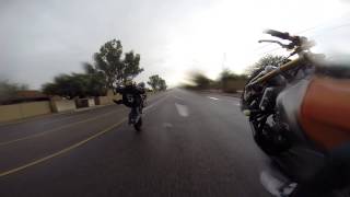 Rain wheelie