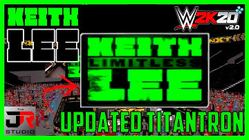 Keith Lee WWE 2K20 Updated Titantron (Entrance Video) | WWE 2K20 GamerNafZ Mods | The JR Studio