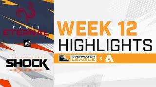 Paris Eternal VS San Francisco Shock - Overwatch League 2021 Highlights | Week 12 Day 1