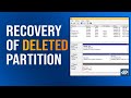 How To Recover Deleted Partition With DMDE 