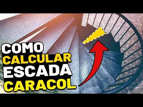Vídeo: Escada em espiral: como calcular os principais parâmetros?