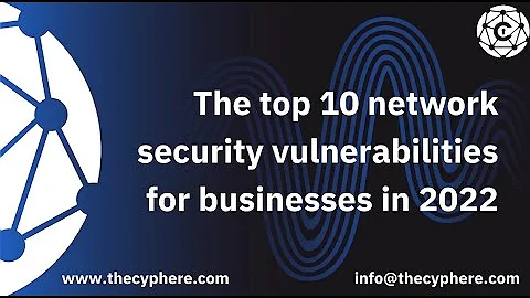 A Comprehensive Guide: Top 10 Network Security Vulnerabilities in 2022