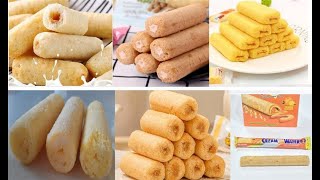 Round rectangle Triangle shape Snacks bar corn puffs snacks food extruder Ring corn curl  machine